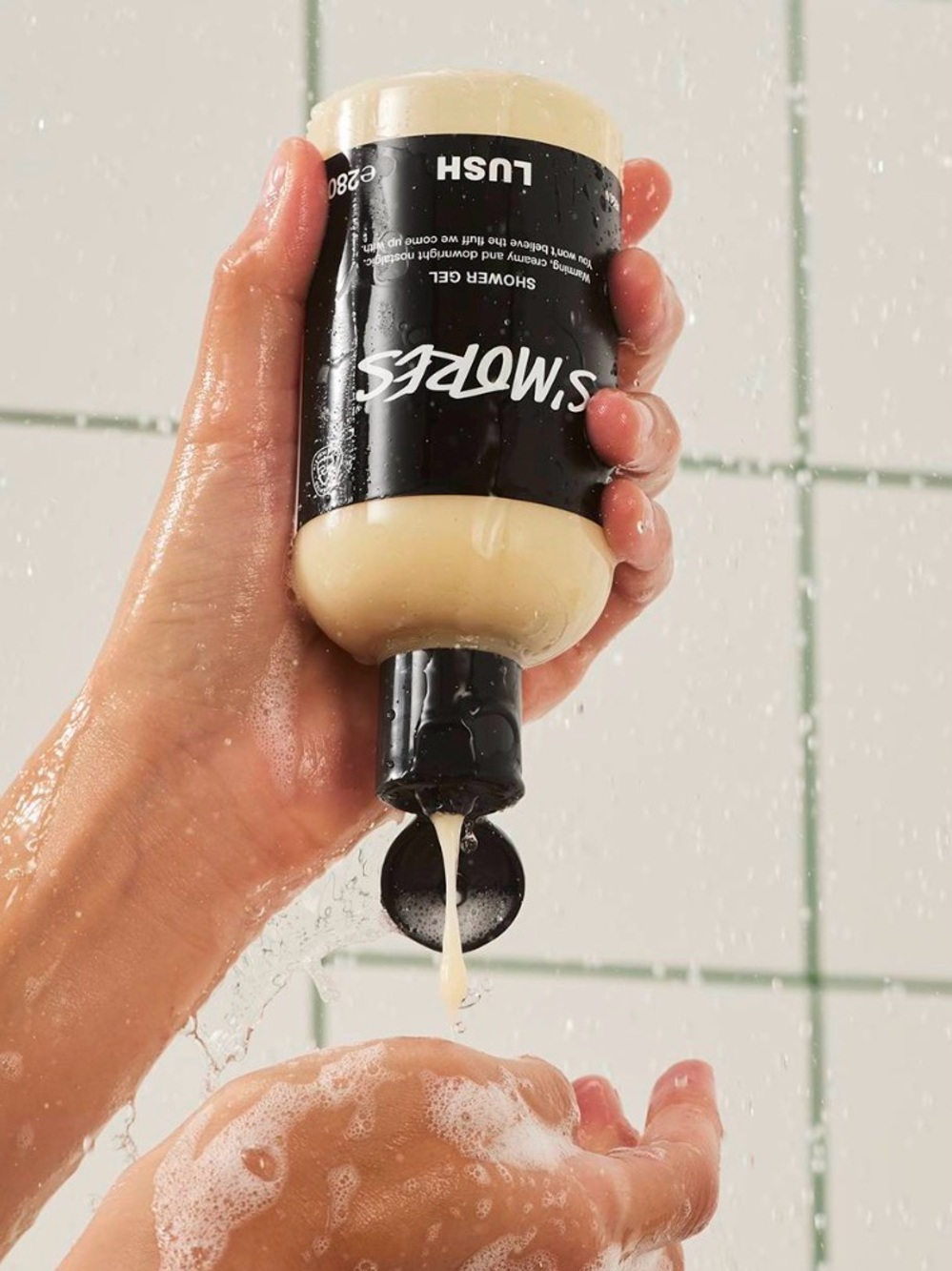 LUSH S’MORES SHOWER GEL BRAND NEW LIMITED EDITION 3.3 oz SEALED